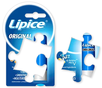 Lipice Original pack shown as jigsaw puzzle pieces